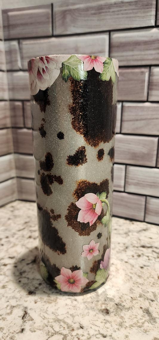 Cow Print Floral